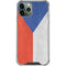Czech Republic Flag Distressed iPhone 12 Pro Max Clear Case